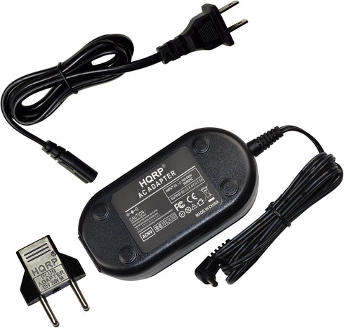 HQRP AC Power Adapter for Samsung SC-L610 / SCL610 Camcorder - (incl. USA