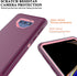 YmhxcY 3-in-1 Heavy-Duty Protection Case for Galaxy Note 9 6.4 inch, with Flexible TPU Film and Camera Lens Film