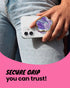 On The Grip Mother of Pearl Daisy Floral Phone Grip & Stand - Elegant Adhesive & Magsafe Compatible Phone Holder