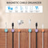6 PCS Cable Organizer, Charger Organizer, Cord Holder for USB Charger Cable, Ideal Cable Management for Cars,