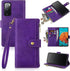 Antsturdy Samsung Galaxy S20 FE Wallet Case with Card Holder, RFID Blocking PU Leather Flip Cover, Purple