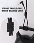 ELECDER i45 Foldable On-Ear Headphones - Portable Stereo Bass with Microphone, 1.5M Cord, 3.5MM Jack - Red