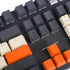 Carbon Miami PBT Double Shot Shine Through ANSI Backlit Keycaps for MX Mechanical Keyboards (Only Keycap)