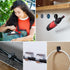 48Pcs Reusable Silicone Cable Ties, Elastic Cord Organizer, Travel Wire Management for Office, Home Desk