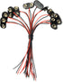 10 Pcs I TYPE 9 Volt Battery Clip and 10 Pcs T Type 9 Volt Battery Connector with Wires Leads