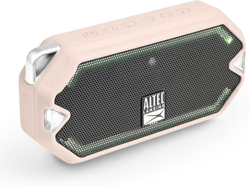 Altec Lansing - HydraMini Wireless Bluetooth Speaker, IP67 Waterproof USB C Rechargeable Battery with