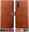 SUANPOT for Samsung Galaxy Note 10, RFID Blocking Leather Wallet Case, Flip Folio Book Cover for Women Men