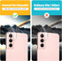 UniqueMe 2+3 Pack Tempered Glass & Camera Lens Protector for Samsung Galaxy S21 5G - Easy Install, 9H Hardness.