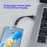 USB C Android Auto Cable, 10Gbps 3A Fast Charging USB to USB C Cable, Short USB 3.1 Gen 2 Cable Compatible with Quest
