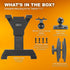 iBOLT 7" 11" Commercial 1 inch 25mm TabDock Bizmount AMPs - Heavy Duty Drill Base Tablet Holder/Mount for All