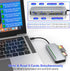 7-in-1 USB C Multi Card Reader, Aluminum SD/Micro SD/CF/MS/XD, 5Gbps High Speed for 5 Cards Simultaneously