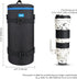 JJC Camera Lens Pouch Case for Sony FE 200-600mm, Nikon Z 600mm & 180-600mm Lens, Zipper Polyester Bag