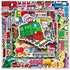 DIYYILIF 100 Pcs Train Stickers, Vinyl Waterproof Stickers for Water Bottles, Laptop, Notebook, Scrapbook, Luggage