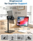 COOPER 10" TabStand Mini, Height Adjustable Tablet Stand, Ipad Stand for Desk, Portable Monitor Holder, Heavy Duty