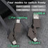 4 in 1 USB C Charging Cable | 100W Fast Charging & Data Sync Multi Charging Cable (100CM/Dark Gray)
