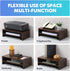 2 FITUEYES Monitor Stand - Tier Computer Monitor Riser Shelf, Wood Desktop Stand for Laptop Computer Screen, Desk