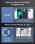 ZOOAUX MagSafe Car Mount, Magnetic Phone Holder for Car, Hands-Free Vent Mounting, Fits iPhone 13/12 Series & All Phones
