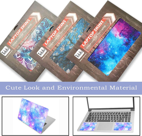 Laptop Skin Sticker Decal for 12" 13" 13.3" 14" 15" 15.4" 15.6" Laptops, Waterproof Romantic Starry Night Sky