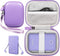 GETGEAR Case for Miisso Ultra Slim Built-in Cables Power Bank (Purple)