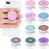 9 Pieces Colorful Cell Phone Grip Holder, Collapsible Self-Adhesive Sublimation Holders for Smartphones and Tablets