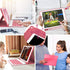 Keyboard Case for iPad 10.2" 9th 8th 7th Generation, Detachable Bluetooth Keyboard & Pencil Holder, Auto Sleep/Wake