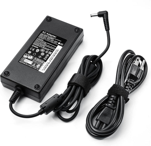 MSI Laptop Charger 180W for GS40 GS60 GS70 GS65 GS63 Gaming Laptops, Power Supply Cord