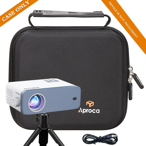 Custom Storage Case for VOPLLS Mini Projector - Portable Accessory Bag