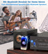 KAIY 2 1, Bluetooth Transmitter Receiver in Low Latency AUX Adapter with LCD Screen, Airplane Bluetooth Adapter