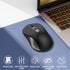 Wireless Mouse for Laptop, PC, Chromebook, Mac, Silent Wireless Mouse with USB Nano Receiver, Side Button, 2400 DPI,