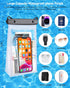 Large Waterproof Phone Pouch, Floating Dry Bag for iPhone 14 13 12 Pro Max Galaxy S22 S21 Large Capacity Waterproof Bag Sunscreen Glasses Storage Universal Dry Pouch for Swimming Rafting Boating