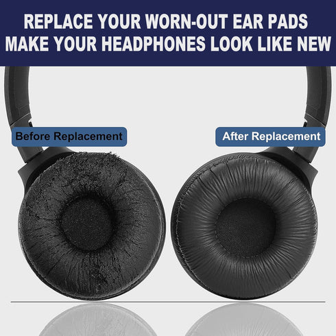 Ear Cushions for Plantronics Headset Replacement, 50mm Ear Pads Compatible with Plantronics HW251N HW261N HW510 HW520