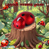 elec Space Wireless Mouse for Laptop & Kids, Cute Ladybug Shape Ergonomic Mouse with Case, Cordless for Laptop, PC, Mac