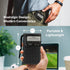 Coby Portable AM/FM Radio, Retro Pocket Radio for Indoor/Outdoor Use, Emergency-Preparedness Essential, 800-Hour