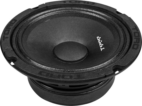 TORO TECH PB6, 6.5 Inch Mid-Bass Pro Audio Component Speaker, 140 Watts RMS Power, 8 Ohm (Sold As Each)