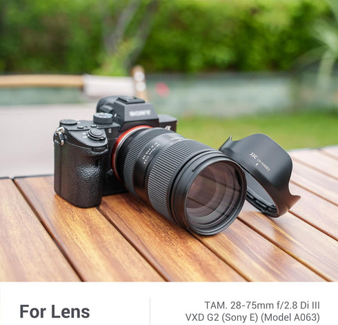 Lens Hood for Tamron 28-75mm f/2.8 Di III VXD G2 (Sony E) (Model A063),Reversible Lens Shade Replace Tamron HA063 Bayonet Hood,Compatible with 67mm Filters and 67mm Lens Cap