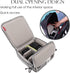 Mini SLR Camera Insert Bag, Shockproof Dual Opening Lens Cube Case for Digital DSLR SLR Mirrorless Cameras, Compatible