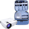 LUXJA Carrying Bag for DR.J Mini Projector | Portable Case for Mini Projector and Accessories | Blue