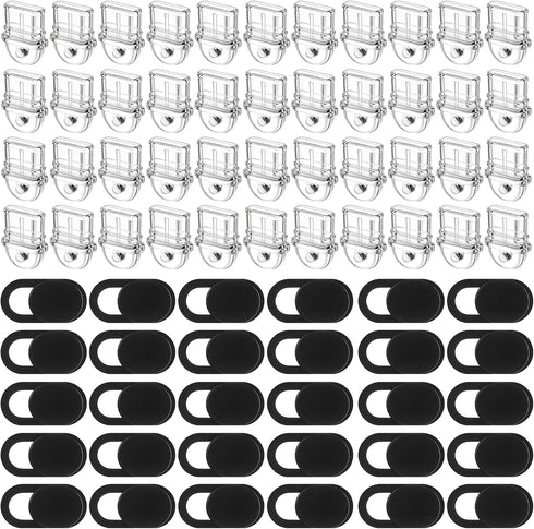 Qulkws 100 PCS White Anti Dust Silicone Type C Charging Port and Webcam