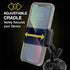 Scosche UHCUP2M-SP1 Universal Cup Phone Holder Mount - Adjustable Arms and Base, Fits Cupholder, 360 Degree Rotation