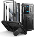Dexnor for Samsung Galaxy S24 Ultra Case - Shockproof Rugged Case with Built-in Slide Camera Cover & Screen Protector