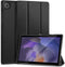 DTTO Case for Samsung Galaxy Tab A8 10.5 inch 2022, Premium PU Leather Tri-Fold Stand Cover with Hard Shell, Black