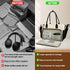 15.6 Inch Teacher Tote Bag for Women with Large Cup Holder& Laptop Compartment, Utility Work Tote Bag with Internal