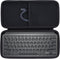 Hard Carry Case Compatible with Logitech MX Keys Mini, Minimalist Wireless Illuminated Keyboard, Graphite Case