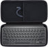 Hard Carry Case Compatible with Logitech MX Keys Mini, Minimalist Wireless Illuminated Keyboard, Graphite Case