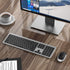 Wireless Keyboard and Mouse Combo - seenda Full Size Slim Wireless Keyboard Mouse with On/Off Switch