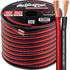 Install Link 10 AWG Gauge Speaker Wire Cable (50 Feet) for Stereo, Car or Home Theater, OFC