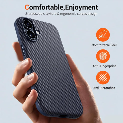 vnnink 17 17, Magnetic for iPhone Case (Compatible with MagSafe) (Camera Control Button) Technical Fabric Nylon Phone