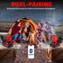 ohyes Bluetooth Speaker, Compatible with Milwaukee M18 Battery Packs, USB-A/C Charging for Jobsite, Camping & Parties