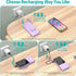 Portable Charger with Built-in Cables, 10000mAh Slim USB C Power Bank, High Speed External Battery Pack for iPhone