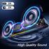 LENRUE Computer Speakers for Desktop,PC Speakers Gaming Sound bar with Colorful Light,USB Speaker With Bluetooth
